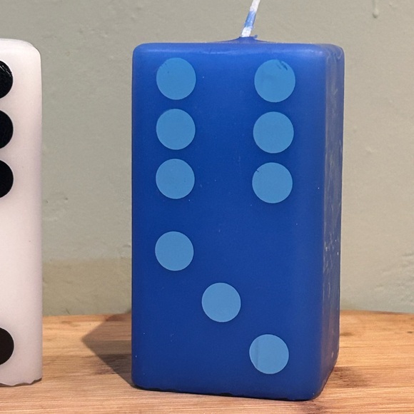 3 Handcrafted Domino Shaped Candles Made By Studio Copenhagen 100% Vegan Wax - Picture 12 of 14